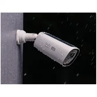 Sistem de supraveghere video eufyCam 3 S330, 4K Ultra HD, 8.3 MP, Incarcare solara, BionicMind™, Nightvision, Homebase 3 + 3 camere video