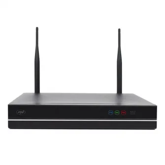 Sistem de supraveghere video PNI-WF660, WiFi660 NVR 8 canale si 4 camere wireless 3MP, P2P, IP66