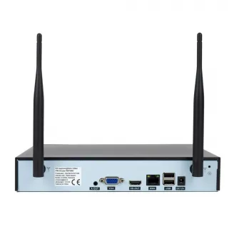 Sistem de supraveghere video PNI-WF660, WiFi660 NVR 8 canale si 4 camere wireless 3MP, P2P, IP66