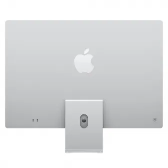 Sistem Desktop PC iMac 24'' cu procesor Apple M4, 10 nuclee CPU and 10 nuclee GPU, 24'', Retina 4.5K, 32GB, 1TB SSD, Silver