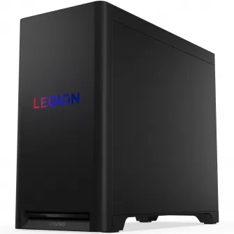 Sistem Gaming Lenovo Legion T5 30IAX10 cu procesor Intel® Core Ultra 7 255HX pana la 5.2 GHz, 16GB DDR5, 1TB SSD, NVIDIA® GeForce RTX™ 5060 Ti 8GB GDDR7, No OS, Eclipse Black, 3y on-site Premium Care