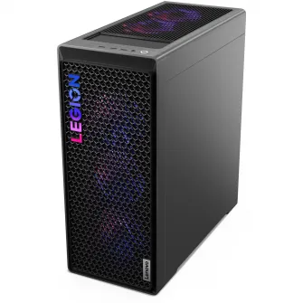 Sistem Gaming Lenovo Legion T7 34IAS10 cu procesor Intel® Core Ultra 7 265KF pana la 5.5GHz, 32GB DDR5, 1TB SSD, NVIDIA® GeForce RTX™ 5080 16GB GDDR7, No OS, Storm Grey, 3y on-site Premium Care
