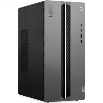 Sistem Gaming Lenovo LOQ Tower 17IAX10 cu procesor Intel® Core Ultra 7 255HX pana la 5.2GHz, 16GB DDR5, 1TB SSD, NVIDIA® GeForce RTX™ 5060 Ti 8GB GDDR7, No OS, Luna Grey