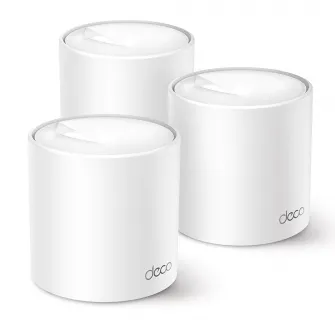 Сетчатая система Wi-Fi TP-Link Deco X50 (3 пакета), двухдиапазонная, гигабитная, AX3000, с полным домашним покрытием, бесшовным роумингом, антивирусом, родительским контролем и голосовым управлением