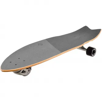 Skateboard Surf Skate STREET SURFING Shark Attack, 91 x 24 cm, Abec-9, negru