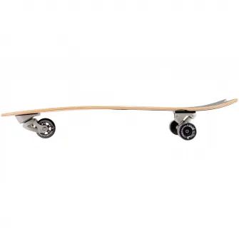 Skateboard Surf Skate STREET SURFING Shark Attack, 91 x 24 cm, Abec-9, negru