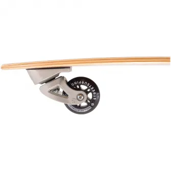 Skateboard Surf Skate STREET SURFING Shark Attack, 91 x 24 cm, Abec-9, negru