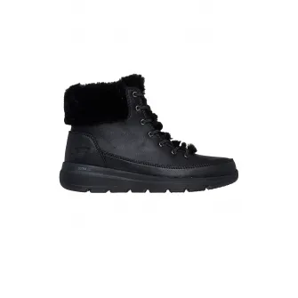 Skechers, Ghete de piele ecologica On-The-Go, Negru, 36