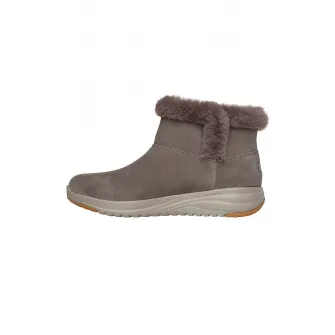 Skechers, Ghete slip-on impermeabile On The Go, Maro taupe, 35