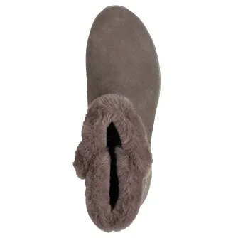 Skechers, Ghete slip-on impermeabile On The Go, Maro taupe, 35