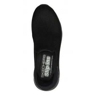Skechers, Pantofi slip-on Go Walk Flex, Negru, 42.5