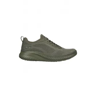 Skechers, Pantofi sport Bobs Squad Chaos, Verde padure, 39