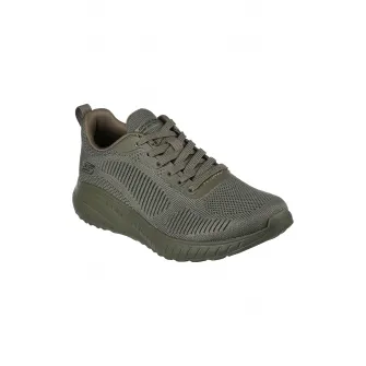 Skechers, Pantofi sport Bobs Squad Chaos, Verde padure, 39