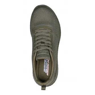 Skechers, Pantofi sport Bobs Squad Chaos, Verde padure, 39