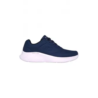 Skechers, Pantofi sport cu logo, Bleumarin, 40