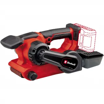 Slefuitor cu banda pe acumulator Einhell Power X-Change TP-BS 18/457 Li BL- Solo, 18 V, suprafata de slefuire 126 x75 mm, dimensiune hartie 457 x 75 mm, fara acumulator/incarcator