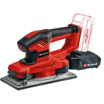 Slefuitor orbital pe acumulator Einhell PXC TE-OS 18/230 Li Solo,18 V,circuit oscilant 2.5 mm, suprafata slefuire 230x115 mm,fara acumulator si incarcator in setul de livrare