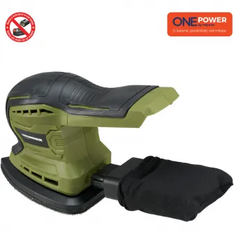 Slefuitor pe acumulator Heinner HR-LSA001, 18 V, 12.000 oscilatii/min, tehnologie OnePower, fara acumulator/incarcator