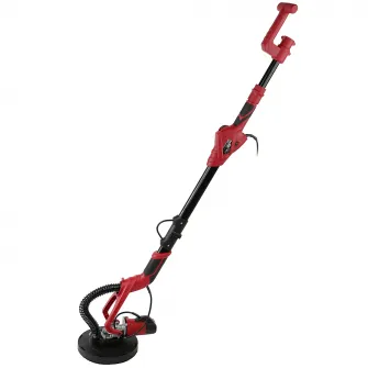 Slefuitor pentru pereti, tavane, plafoane si rigips (polizor pereti) cu brat telescopic Steinhaus PRO-DS750, 750W, 230mm, cutie de transport