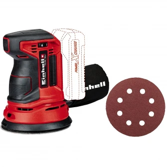 Slefuitor rotativ fara fir Einhell Power X-Change TE-RS 18 Li Solo, 18 V, 125 mm diametru, 11000 rpm