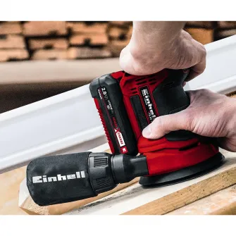Slefuitor rotativ fara fir Einhell Power X-Change TE-RS 18 Li Solo, 18 V, 125 mm diametru, 11000 rpm