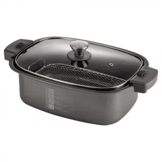 Slow cooker Sencor SPR 5508BK, Keep Warm, Afisaj LED, Negru