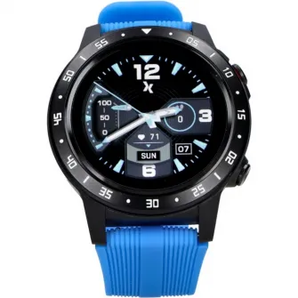 Smartwatch Maxcom FW37 Argon, GPS, bratara TPU, Negru