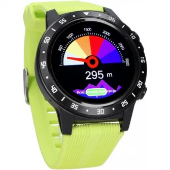Smartwatch Maxcom FW37 Argon, GPS, bratara TPU, Negru