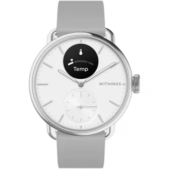 Smartwatch Withings Scanwatch 2, 38mm, Alb