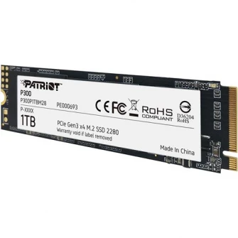 Твердотельный накопитель (SSD) Patriot P300, 1 ТБ, NVMe, M.2.