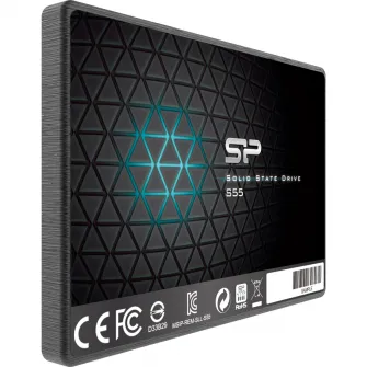 Твердотельный накопитель (SSD) Silicon Power S55, 480 ГБ, 2,5 дюйма, SATA III
