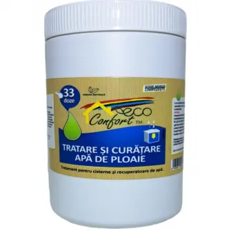 Solutie biologica pentru tratare si curatare apa de ploaie Eco Confort, 1kg