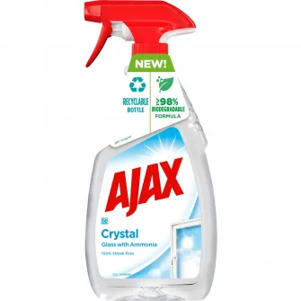 Solutie curatat geamuri Ajax Super Effect Anti-aburire, 500ml