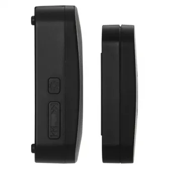 Sonerie wireless Emos DC P5728, semnalizare luminoasa, 52 tonuri, volum reglabil, 90 dB, 180 m, Negru