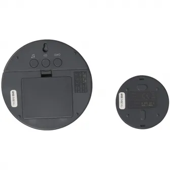 Sonerie wireless Legrand Comfort, 15 tonuri, 75 Db, 1.5V, IP44/IP20, 100m, Antracit
