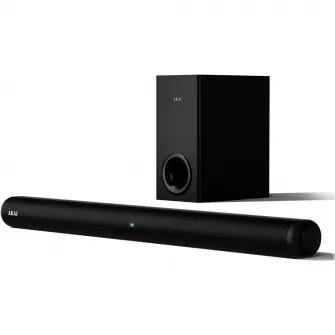 Soundbar AKAI ASB-8WSW, 2.1, 150W, Bluetooth, Subwoofer Wireless, HDMI ARC, Radio FM, Negru