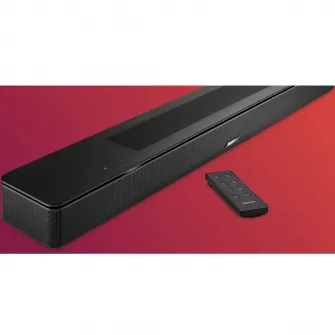Soundbar Bose Smart, Dolby Atmos, Bluetooth, WiFi,Bose TrueSpace, DialogAI, SympleSync, eARC, Black