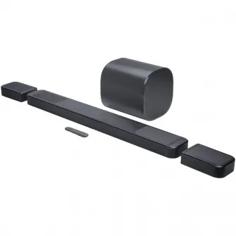 Soundbar JBL BAR 1300 (MK2), 11.1.4, 2470W, Bluetooth, Dolby Atmos, DTS:X, HDMI eARC, Sateliti detasabili, Negru