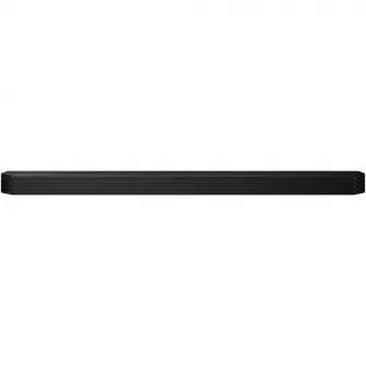Soundbar Samsung HW-Q800F, 5.1.2, Bluetooth, Wi-Fi, Subwoofer wireless, Wireless Dolby Atmos, HDMI eARC, Negru