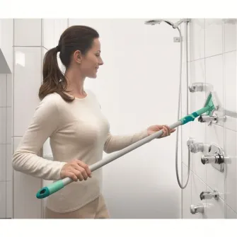 Spalator pentru baie Leifheit FlexiPad cu maner telescopic