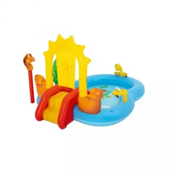 Spatiu de joaca gonflabil Bestway, Wild West Play Center, 2.64m x 1.88m x 1.40m
