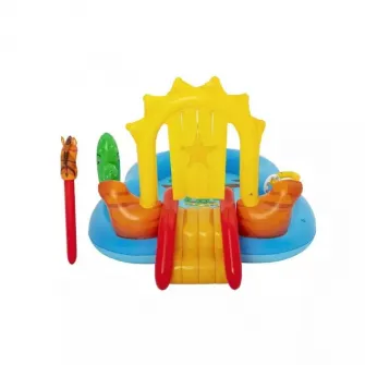 Spatiu de joaca gonflabil Bestway, Wild West Play Center, 2.64m x 1.88m x 1.40m