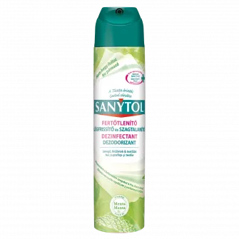 Spray dezinfectant si dezodorizant Sanytol Menta, 300 ml