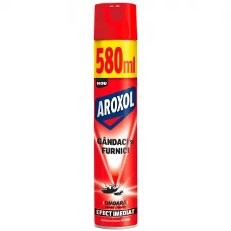 Spray impotriva gandacilor si furnicilor Aroxol, 580 ml