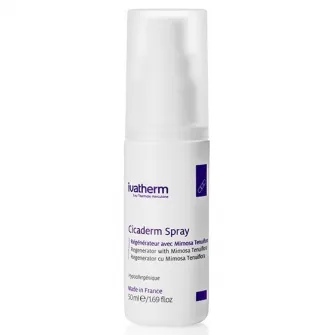 Spray reparator Cicadrem, Ivatherm, pentru rani si leziuni umede, cu efect calmant si cicatrizant, 50 ml