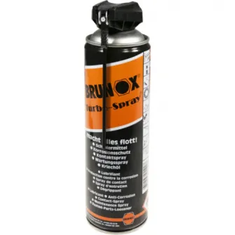 Spray Turbo Power Click lubrifiant/degripant Brunox, 500ml