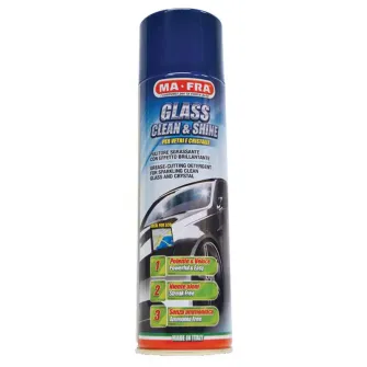 Spuma activa pentru curatat geamuri si display-uri MA-FRA Glass Clean & Shine, 500 ml