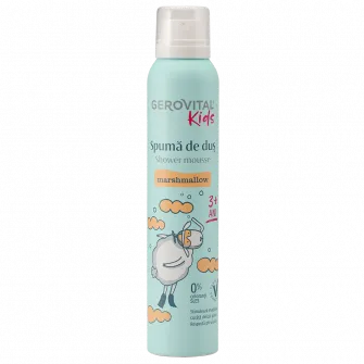 Spuma de dus pentru copii Gerovital Kids Marshmallows, 200 ml