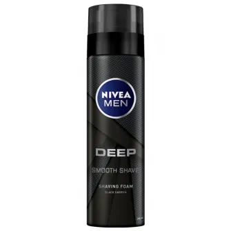Spuma de ras Nivea Men Deep, 200 ml