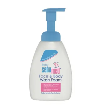 Spuma dermatologica Sebamed de curatare fata si corp pentru copii, 400 ml